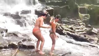tour to beautiful waterfall