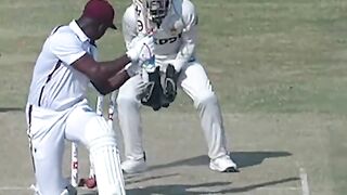 Sajid Khan delivers with his second wicket of the day ⚡.mp4