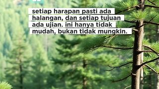 Setiap harapan pasti ada halangan