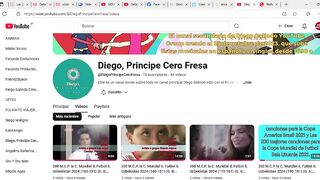 MI CANAL SECUNDARIO EN YOUTUBE