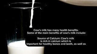 Benefits of milk
