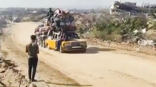 Historical clip of a Mercedes