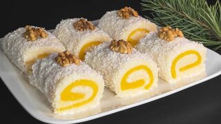 The best dessert I've ever eaten! 5-minute-recipe! No bake, no cream cheese