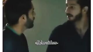 Emotional scene Between Father and son Middle class family sad