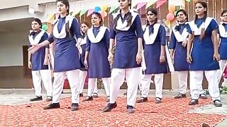 Girls Dance in School