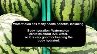 Benefits of watermelon