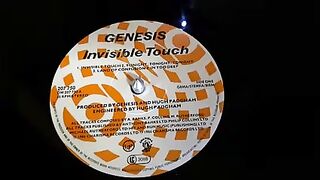 Genesis - Invisible touch LP (Vinil - 1986) FACE A - HQ 1080
