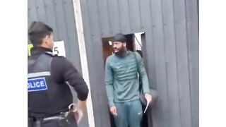 bro thought he was getting arrested straight out of prison