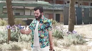 MICHAEL GOT PRANKED BY TAXI DRIVER! #shorts #gta5