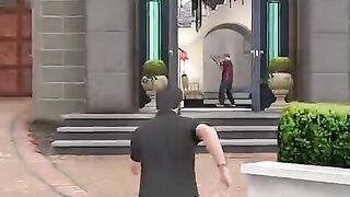 JIMMY PLAYING FREE FIRE & MICHAEL PUNISHED HIM! #shorts #gta5