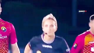 Rare Moments of Female Referees
