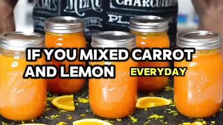 Benefits of Mixing Carrot and Lemon Daily