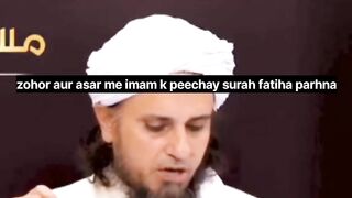 Zohor aur asar me imam k peechay surah fatiha parhna ????