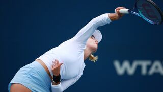 Anna Kalinskaya gets first 2025 win in Singapore Emma Raducanu falls  #tennis #athlete  #sports