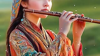 Tibetan Healing Flute • Get Rid Of All Bad Energy • Attract Positive Energy #shorts.