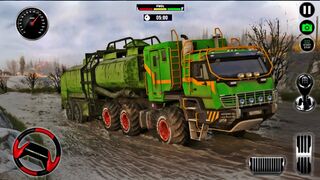 Mud Truck Driving Simulator - Offroad Oil Transport Mountain Hill Climb Drive - Android GamePlay