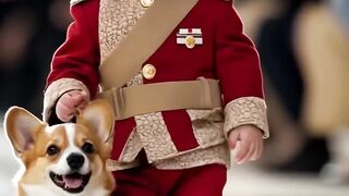 Kids and Their Furry Friends Walk the Runway  #KidsFashion  #CuteKids #AIArt