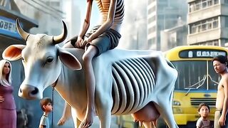 Beautiful AI Short Story of a Thin Horse and a Thin Man #ai #youtubeshorts #shorts #viral