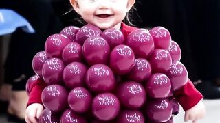 Cute Baby Fashion Show #cute#fashion#baby#AI#run