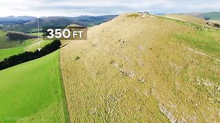 How Far Will This Roll Down A Mountain?