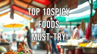 Top 10 Spicy Foods You Must Try!