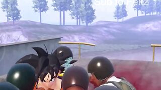 goku vs 1,000 bots ????