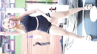 Sexy vlog 뉴발란스 최고의 업적 조예린 치어리더 직캠