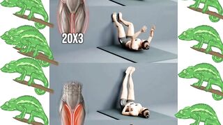 Lower body workout to get in shape and tone your body