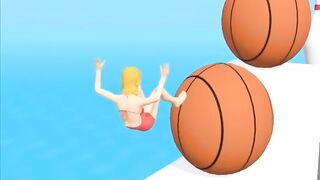 Squeezy girl jump Ball android play #fun #gameplay #mobilegame #short #shorts