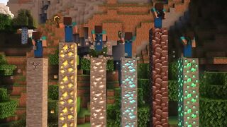 Which Minecraft Pickaxe is Faster.