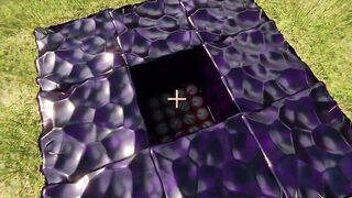 Ultra Realistic TNT Cannon in Minecraft RTX