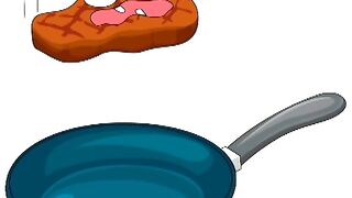 Eat the steak ????