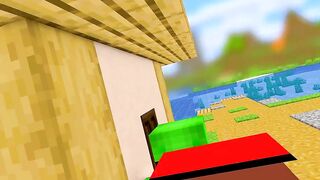 Mikey and JJ Dont Want Some Candy - MAIZEN Minecraft Animation