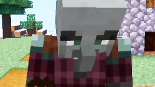 Villager Vs Pillager hahahaha ????