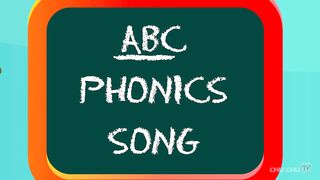 Phonics Song with TWO Words - A For Apple - ABC Alphabet Songs with Sounds for Children