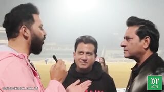 Najam Sethi aur Shahid Afridi ki taqarrari per Aqib Javed aur Rana Atif ka dilchasp tabsara