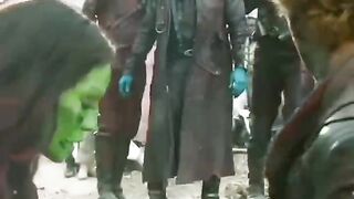 Guardian of the galaxy movie scene