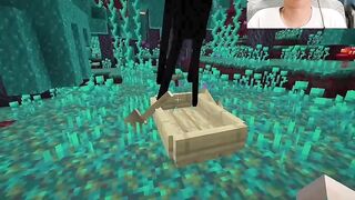Minecraft Enderman Moment.