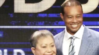 Tiger Woods Announces His Mom Kultida Has Died: 'She Was My Biggest Fan' #shorts #tigerwoods