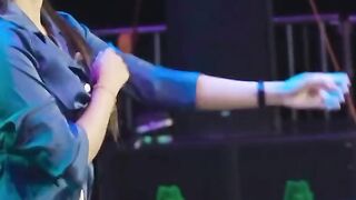 Beautiful DJ Tanti open concert