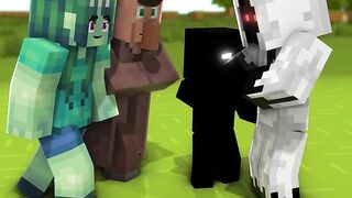 Zombie Becomes Buff Herobrine to PROTECT Zombie Mom from Null x Entity 303 ⌚⚡_ Transform Watch.