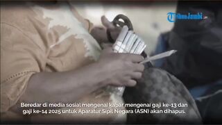 Gajih 13-14 PNS di medsos viral akan di hapus