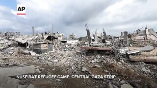 Palestinians react to Trump’s plan to take over Gaza, relocate population.mp4
