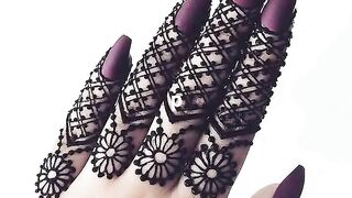 New best fingers mahndi design