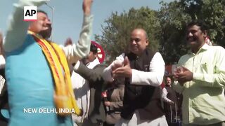 Modi’s BJP wins most seats in state election in New Delhi region.mp4
