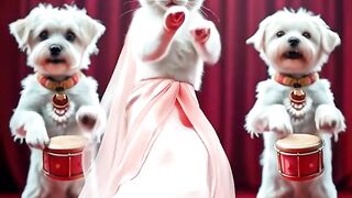 cute cat band