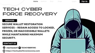 CRYPTOCURRENCY RECOVERY EXPERT HIRE TECH CYBER FORCE RECOVERY