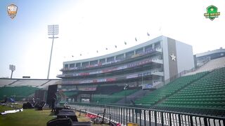 New Zealand and South Africa players prepare for their