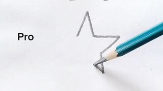 How to draw star???????? #shorts #craft #art #drawing #crafts #satisfying
