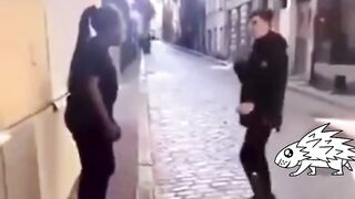 This boy was trying to bully